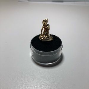 14k Gold Danish Mermaid Charm